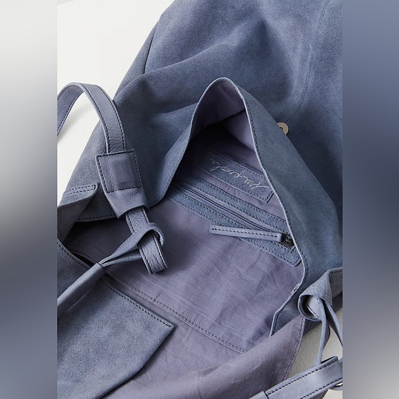 NEW Free People Roswell Slouchy Suede Messenger - Picture 5 of 12